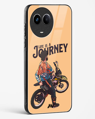 Life is a Journey Glass Case Phone Cover (Realme)