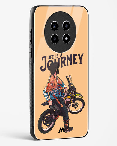 Life is a Journey Glass Case Phone Cover (Realme)