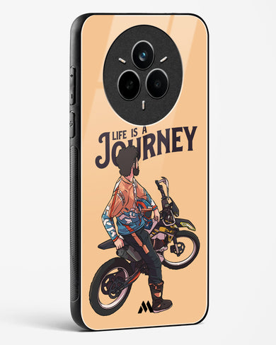 Life is a Journey Glass Case Phone Cover (Realme)