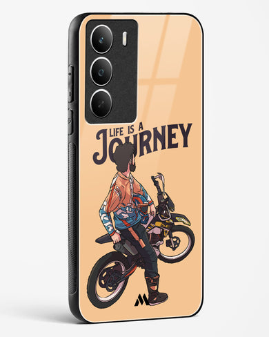 Life is a Journey Glass Case Phone Cover (Realme)