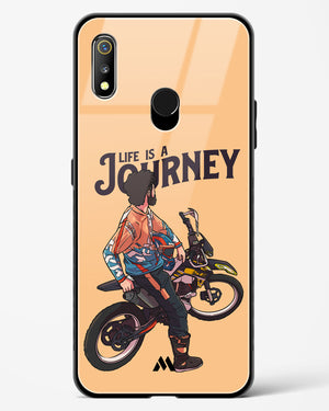 Life is a Journey Glass Case Phone Cover (Realme)