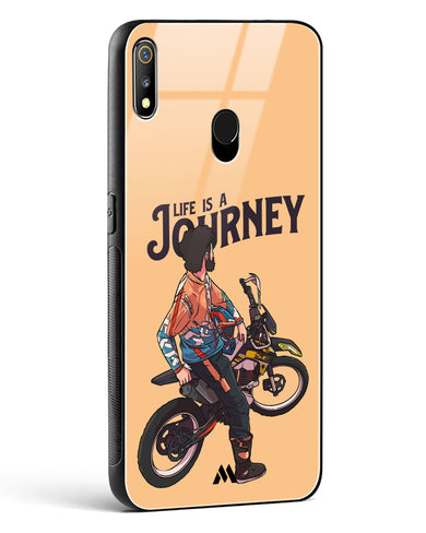 Life is a Journey Glass Case Phone Cover (Realme)