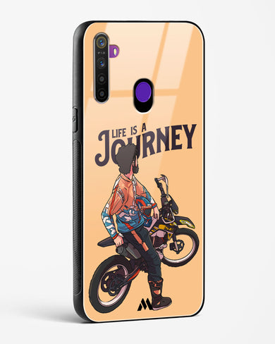 Life is a Journey Glass Case Phone Cover (Realme)