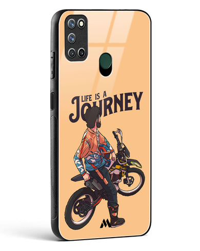 Life is a Journey Glass Case Phone Cover (Realme)