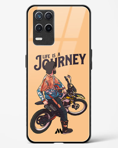 Life is a Journey Glass Case Phone Cover (Realme)