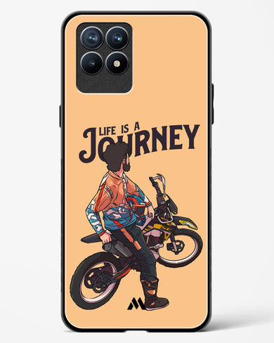 Life is a Journey Glass Case Phone Cover (Realme)