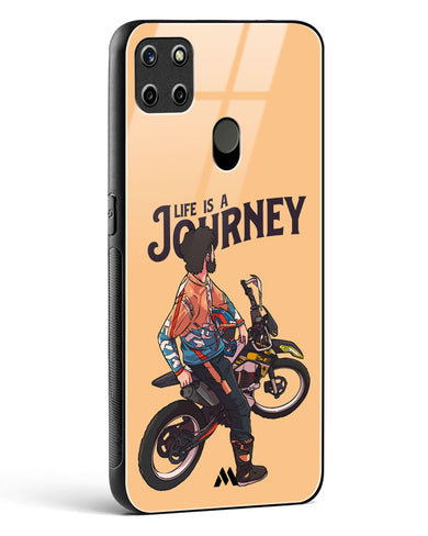 Life is a Journey Glass Case Phone Cover (Realme)