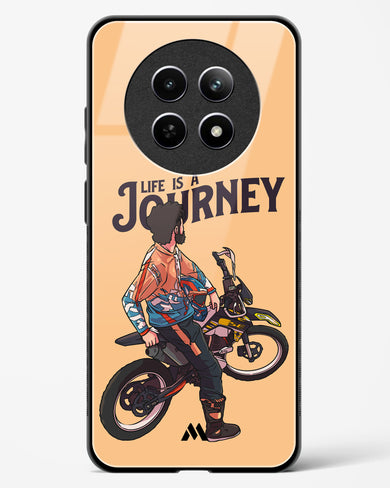 Life is a Journey Glass Case Phone Cover (Realme)