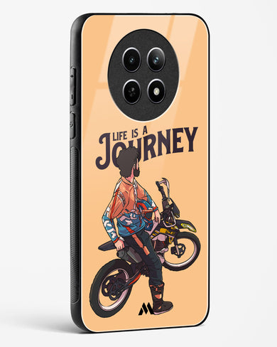 Life is a Journey Glass Case Phone Cover (Realme)