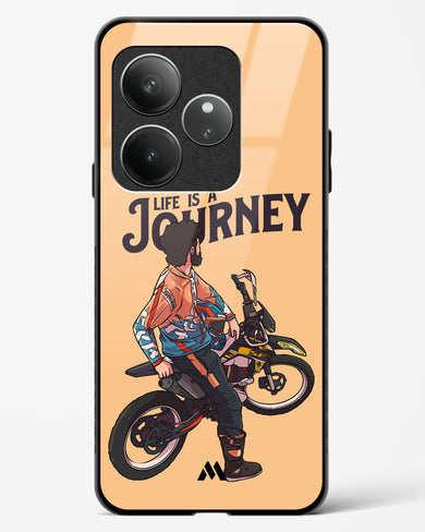 Life is a Journey Glass Case Phone Cover (Realme)