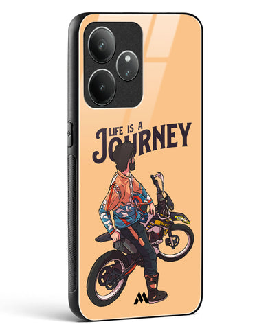 Life is a Journey Glass Case Phone Cover (Realme)