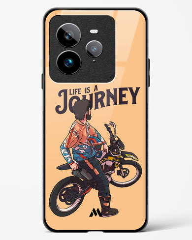 Life is a Journey Glass Case Phone Cover (Realme)