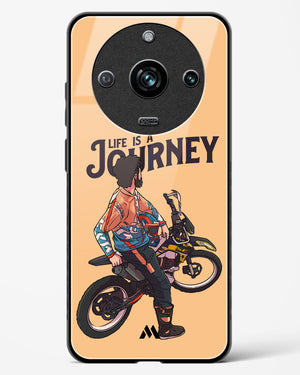 Life is a Journey Glass Case Phone Cover (Realme)