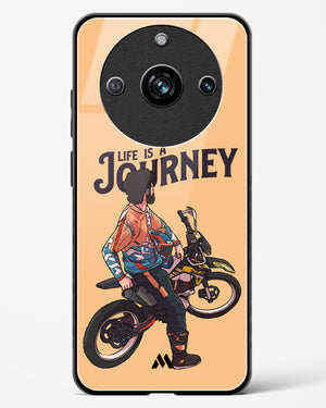 Life is a Journey Glass Case Phone Cover (Realme)