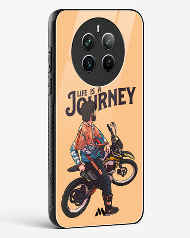 Life is a Journey Glass Case Phone Cover (Realme)