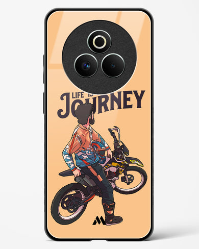 Life is a Journey Glass Case Phone Cover (Realme)