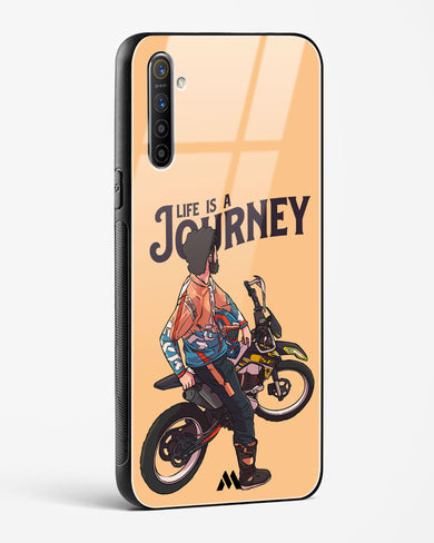 Life is a Journey Glass Case Phone Cover (Realme)