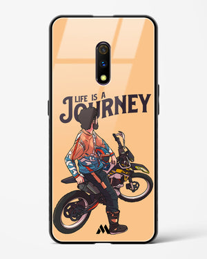 Life is a Journey Glass Case Phone Cover (Realme)