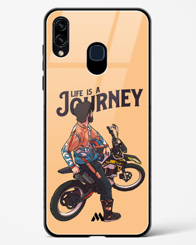 Life is a Journey Glass Case Phone Cover (Samsung)