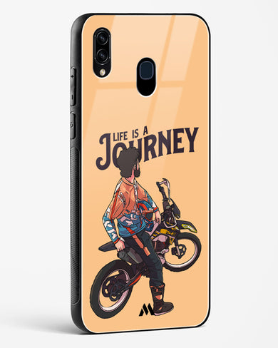 Life is a Journey Glass Case Phone Cover (Samsung)