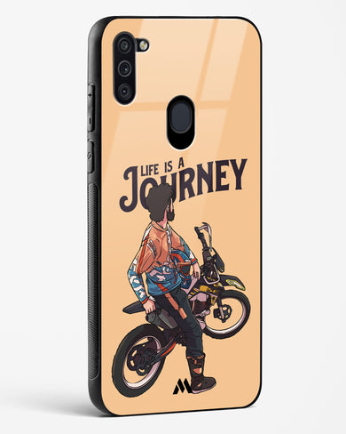 Life is a Journey Glass Case Phone Cover (Samsung)