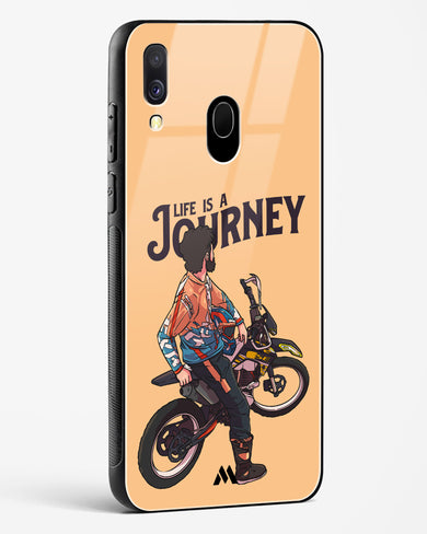 Life is a Journey Glass Case Phone Cover (Samsung)