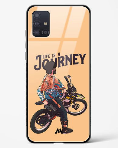 Life is a Journey Glass Case Phone Cover (Samsung)