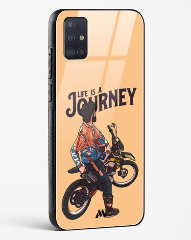 Life is a Journey Glass Case Phone Cover (Samsung)