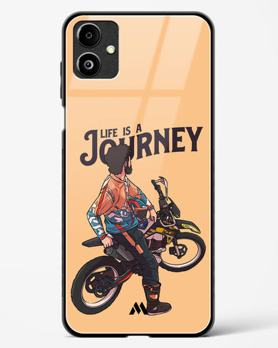 Life is a Journey Glass Case Phone Cover (Samsung)