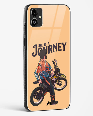 Life is a Journey Glass Case Phone Cover (Samsung)