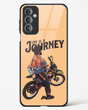 Life is a Journey Glass Case Phone Cover (Samsung)