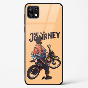 Life is a Journey Glass Case Phone Cover (Samsung)