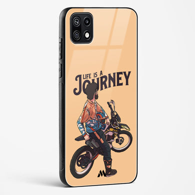 Life is a Journey Glass Case Phone Cover (Samsung)