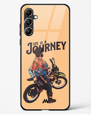 Life is a Journey Glass Case Phone Cover (Samsung)