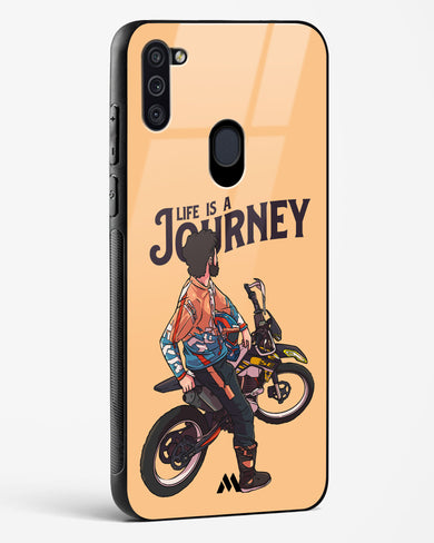 Life is a Journey Glass Case Phone Cover (Samsung)