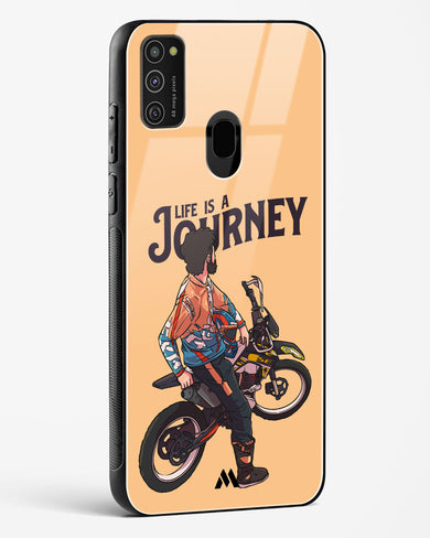 Life is a Journey Glass Case Phone Cover (Samsung)