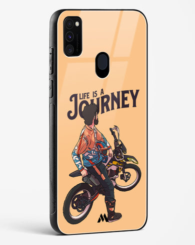 Life is a Journey Glass Case Phone Cover (Samsung)