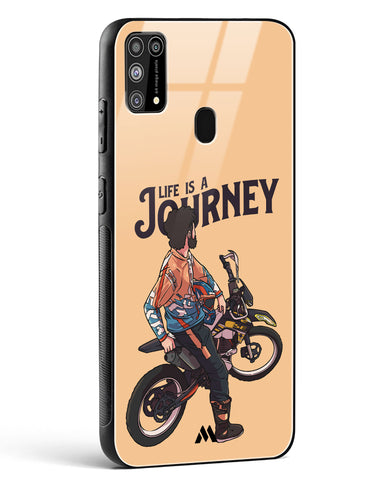 Life is a Journey Glass Case Phone Cover (Samsung)