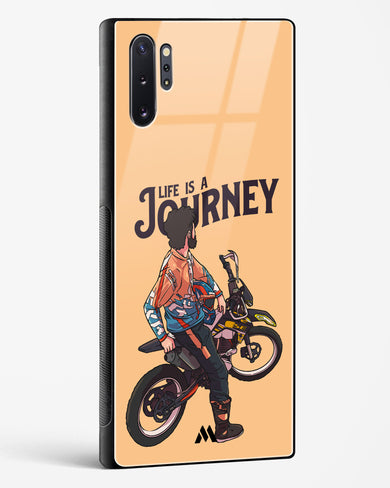 Life is a Journey Glass Case Phone Cover (Samsung)