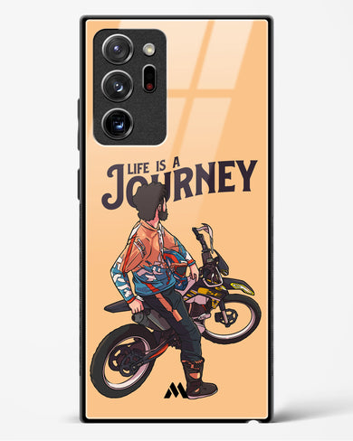 Life is a Journey Glass Case Phone Cover (Samsung)