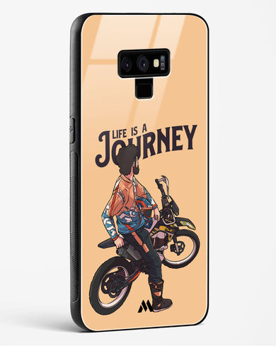Life is a Journey Glass Case Phone Cover (Samsung)