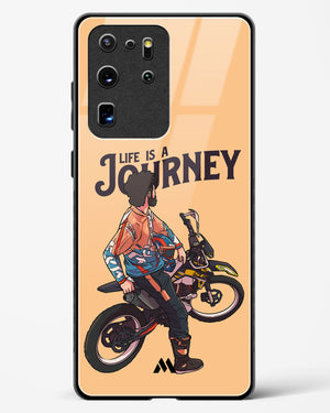 Life is a Journey Glass Case Phone Cover (Samsung)