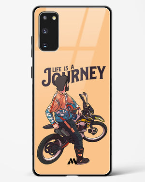 Life is a Journey Glass Case Phone Cover (Samsung)