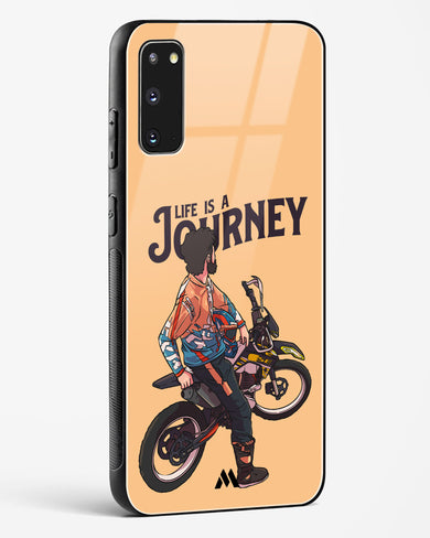 Life is a Journey Glass Case Phone Cover (Samsung)