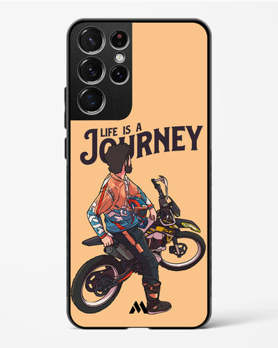 Life is a Journey Glass Case Phone Cover (Samsung)
