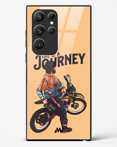 Life is a Journey Glass Case Phone Cover (Samsung)