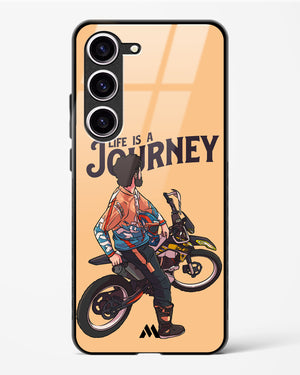 Life is a Journey Glass Case Phone Cover (Samsung)