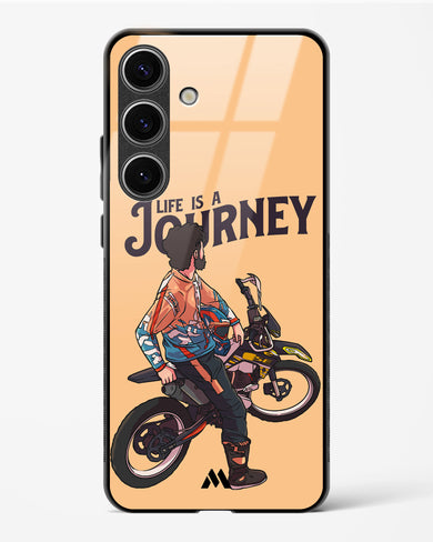 Life is a Journey Glass Case Phone Cover (Samsung)