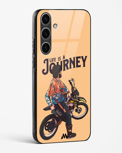 Life is a Journey Glass Case Phone Cover (Samsung)