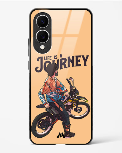 Life is a Journey Glass Case Phone Cover (Samsung)